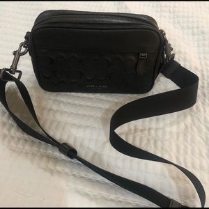 Coach all black Jes crossbody bag